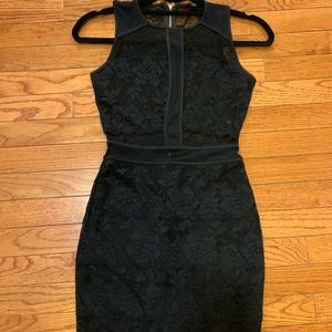 WORN ONCE XS black Guess dress